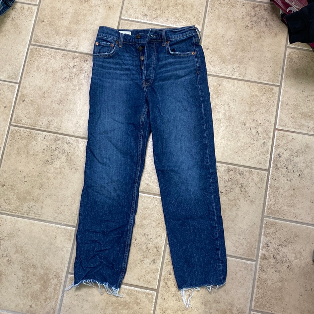 Cheeky Straight High Rise Gap jeans